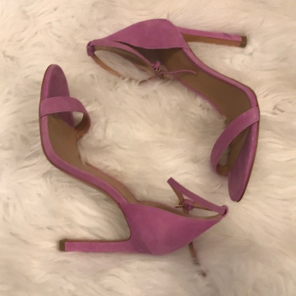 Banana Republic lilac suede sandals size 6 - Picture 3 of 6